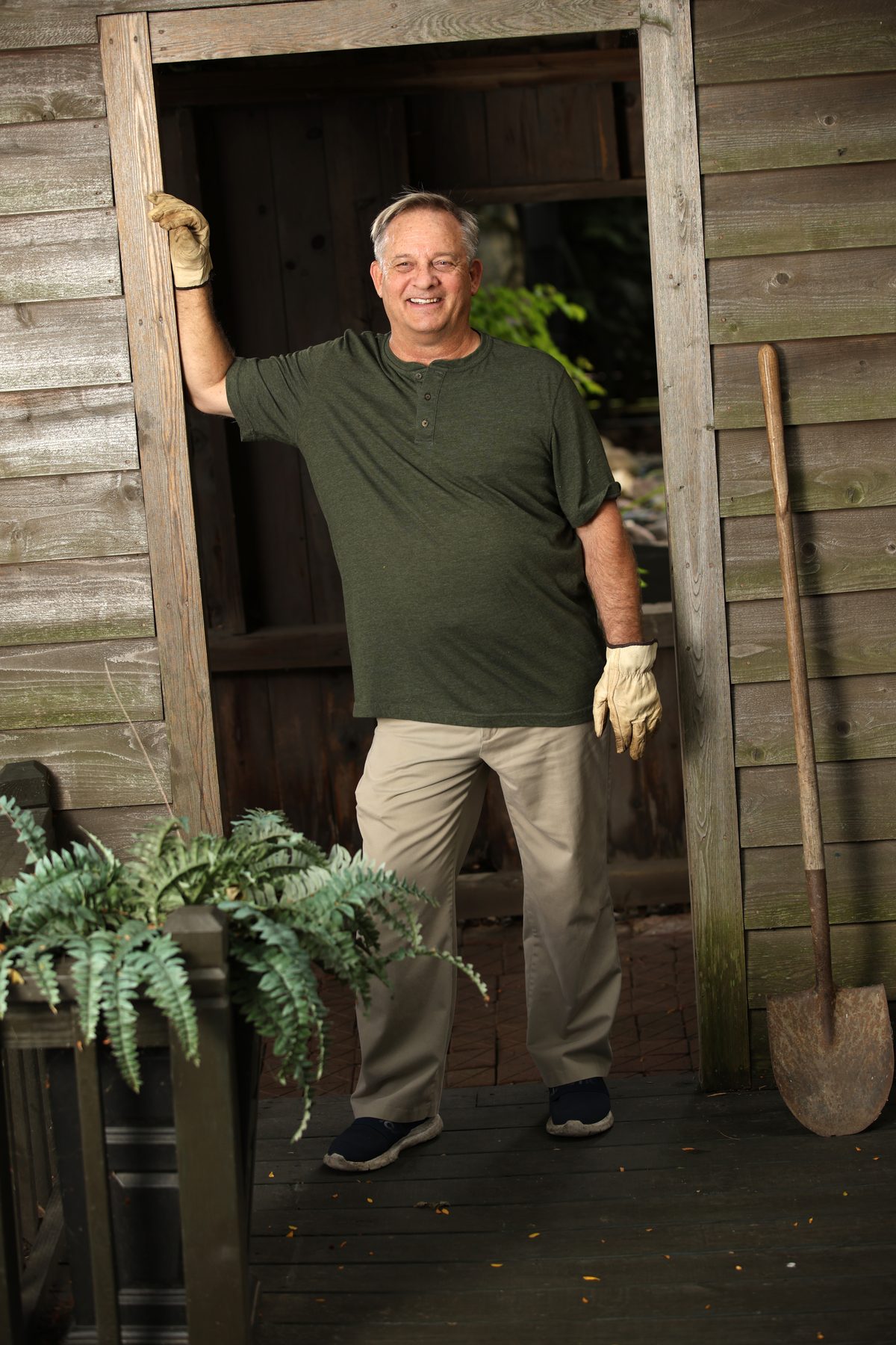 Mike Noack in working clothes - fighting for tax relief
